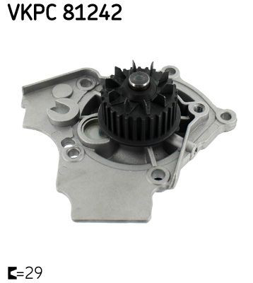 VKPC81242 SKF Bomba refrigerante coche