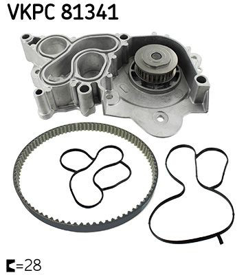 Bomba de agua VKPC81341 SKF