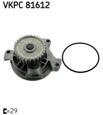 Bomba de agua VKPC81612 SKF