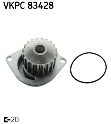 VKPC83428 SKF Bomba refrigerante coche