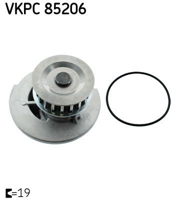Bomba de agua VKPC85206 SKF