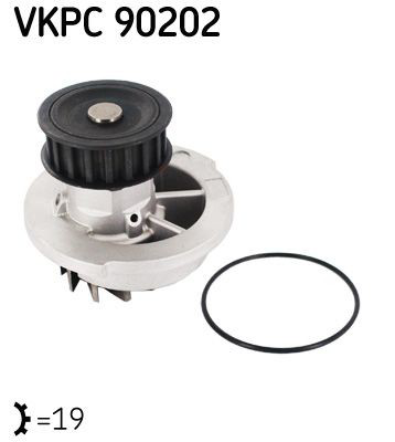 Motor de agua SKF VKPC90202
