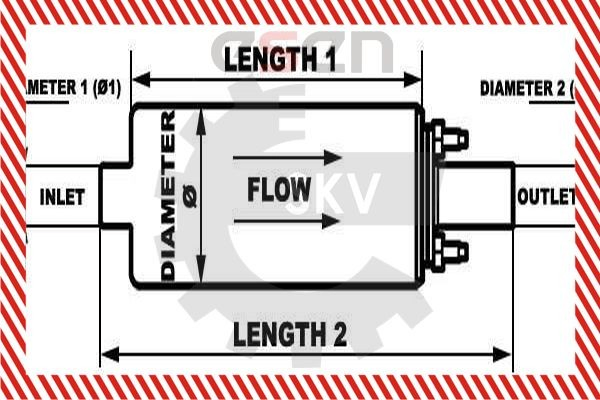 Bomba de combustible SKV 02SKV268