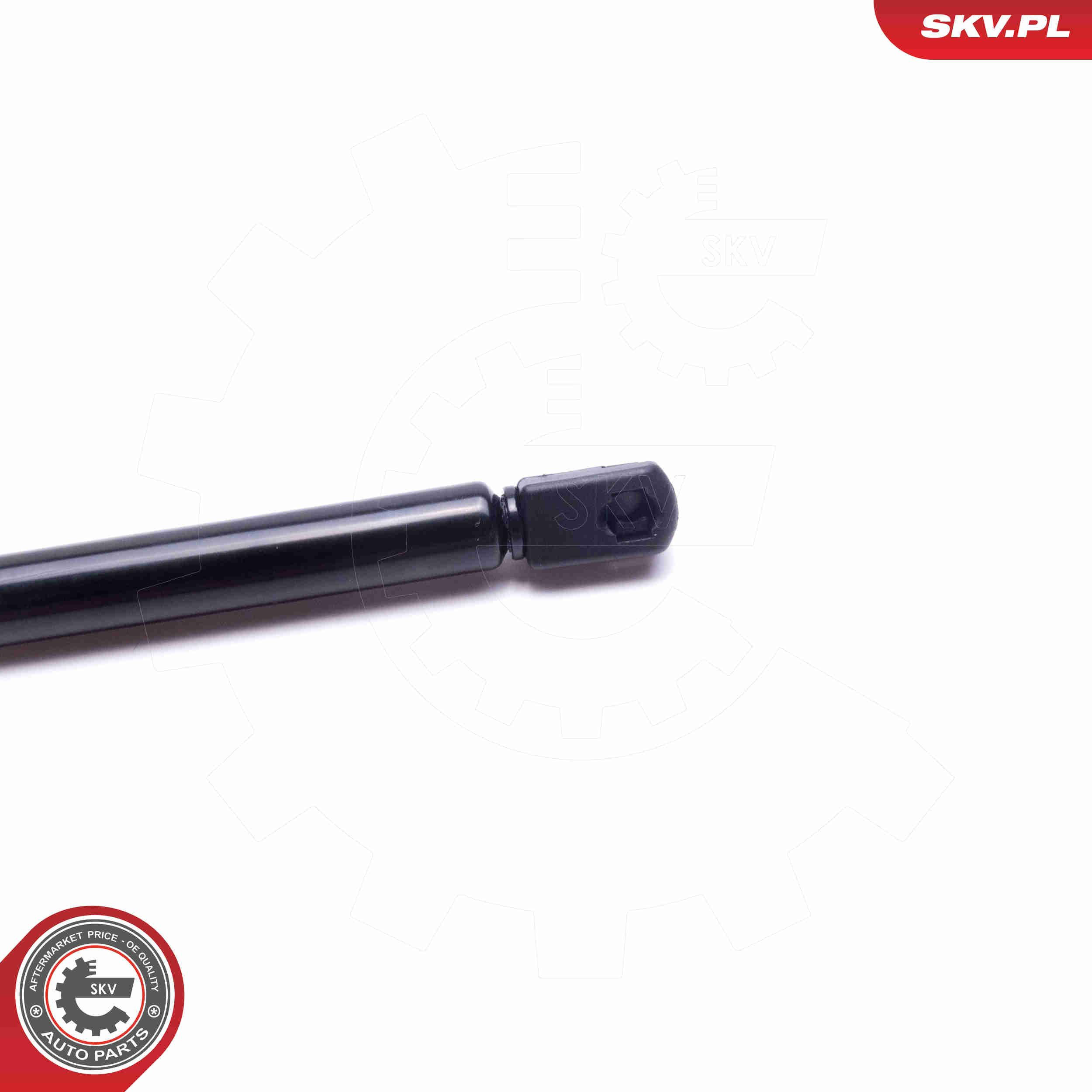 Amortiguador de vidrio de portón trasero (puerta trasera 3/5) K55136965AA Fiat/Alfa/Lancia