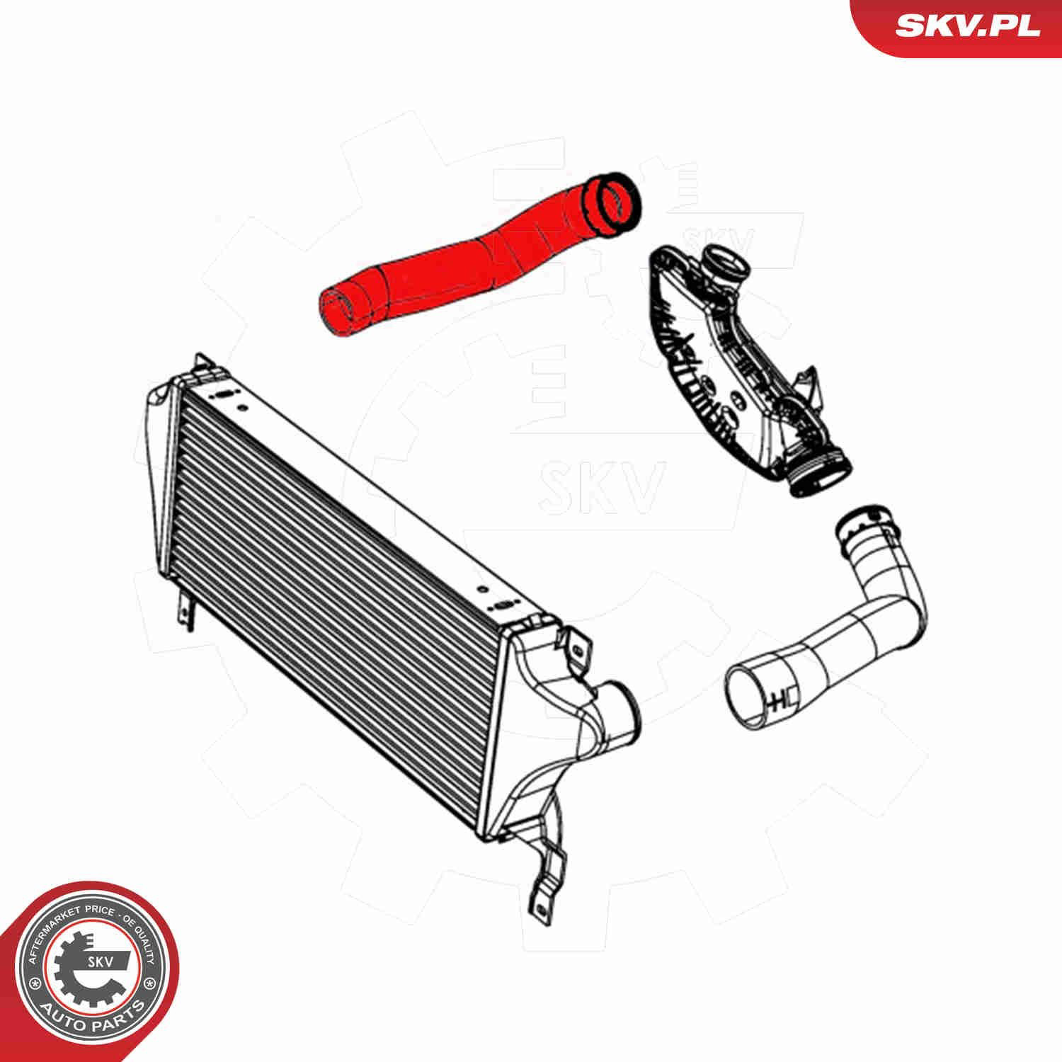 Manguera del intercooler Chrysler 4861690AD precio, desde 52,61 EUR