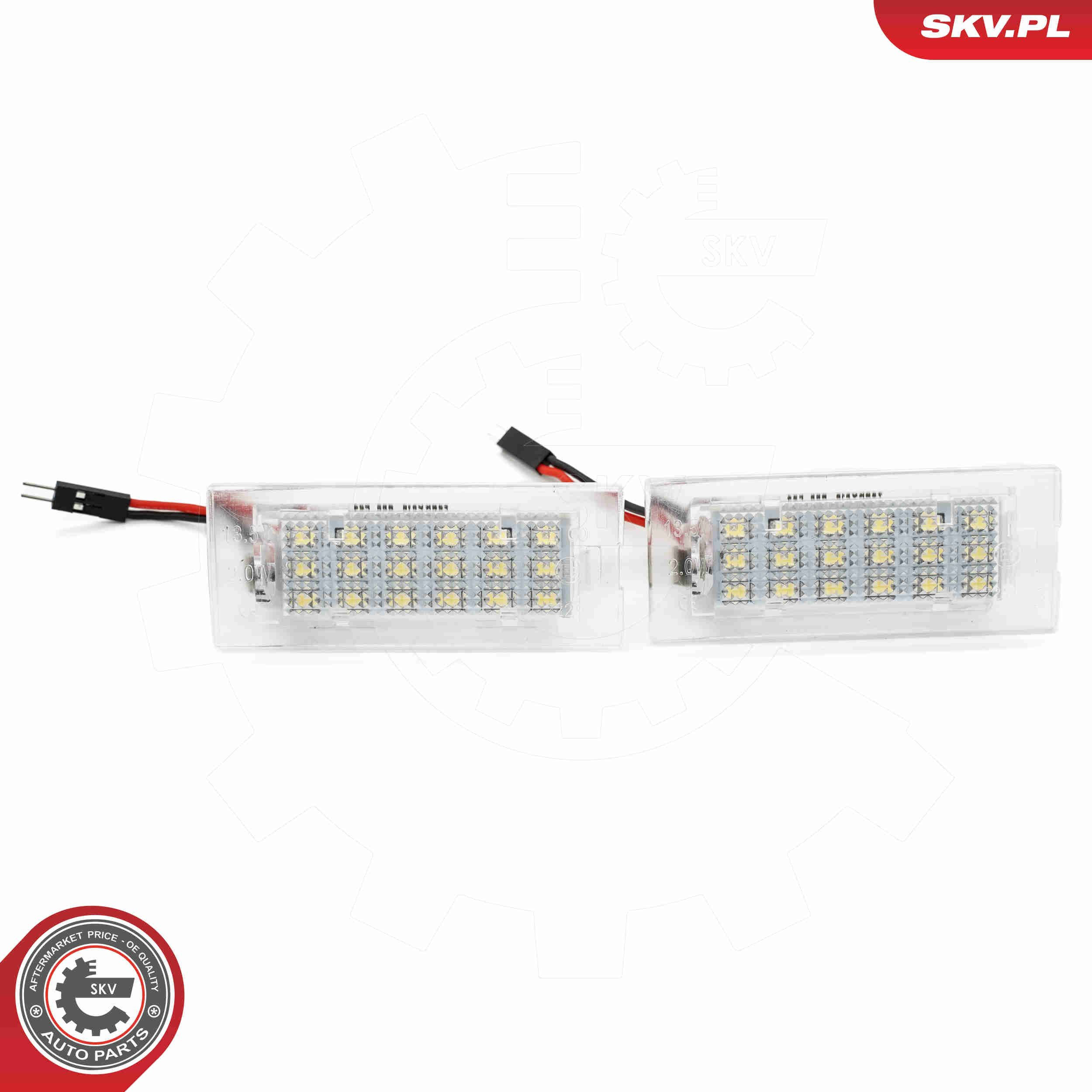Luz de matricula para BMW X3  E83