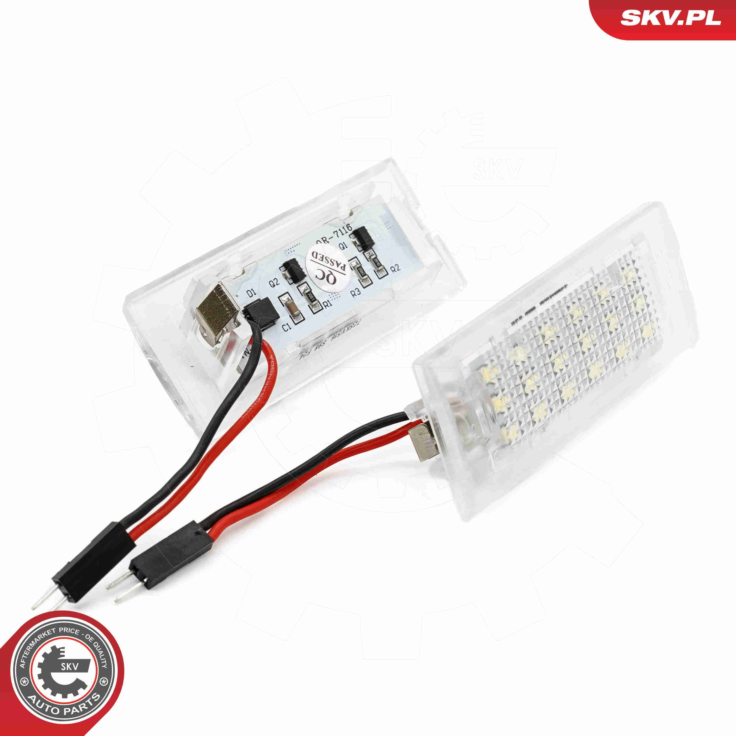  Luz matricula BMW X3 