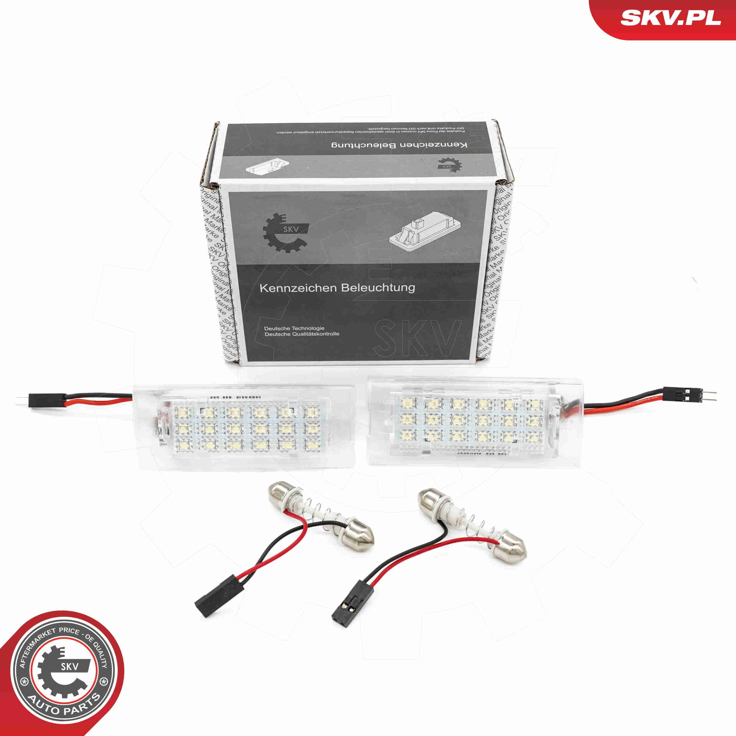 Luces LED de matricula BMW X3 