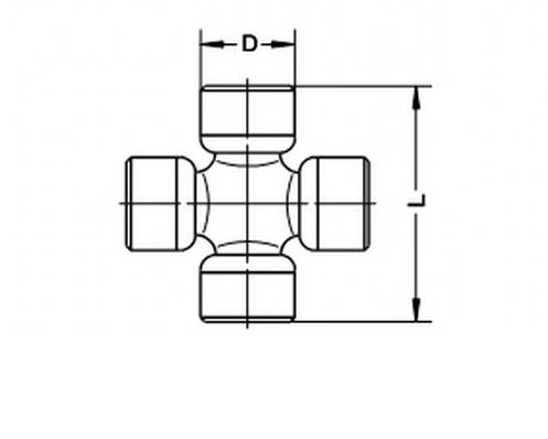 U940 GKN-Spidan Cruceta transmision