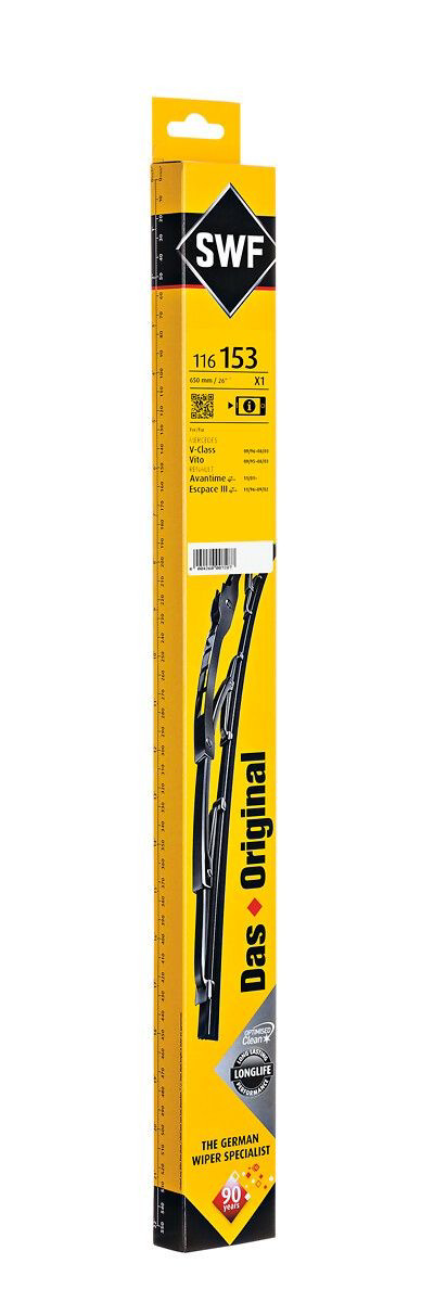 Escobilla del limpiaparabrisas del lado del conductor SWF 116153 precio, desde 8,68 EUR