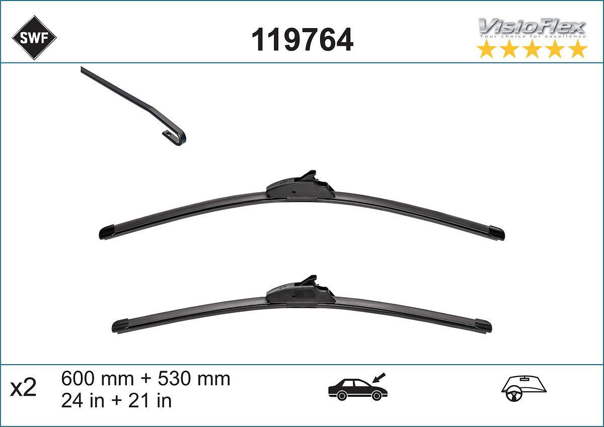 Comprar Limpiaparabrisas delanteras Mitsubishi L 200 IV KA, KB