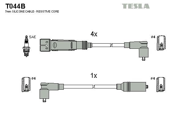 Cable de bujías Volkswagen Caddy I pick-up comprar en España