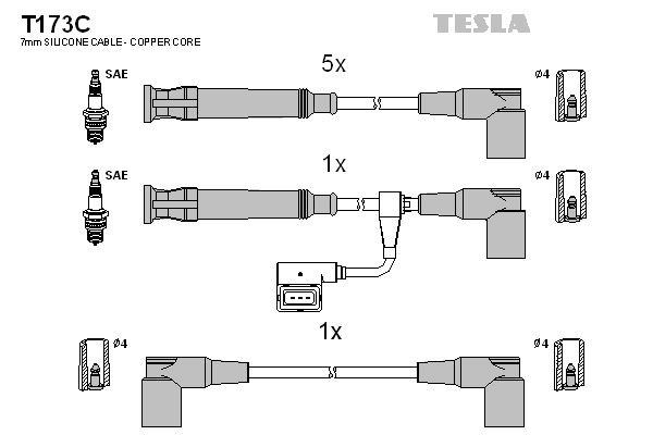 Juego de cables de bujias BMW 7 sedán (E32) (1986 - 1994) precio, desde 53,88 EUR