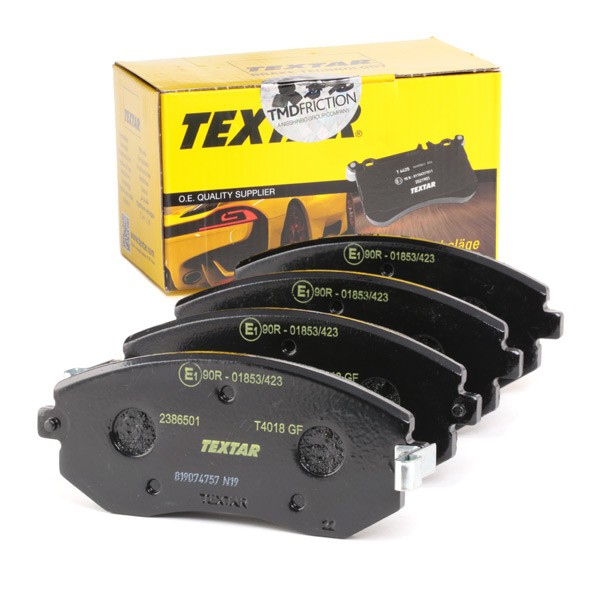 2386501 Textar Pastillas delanteras
