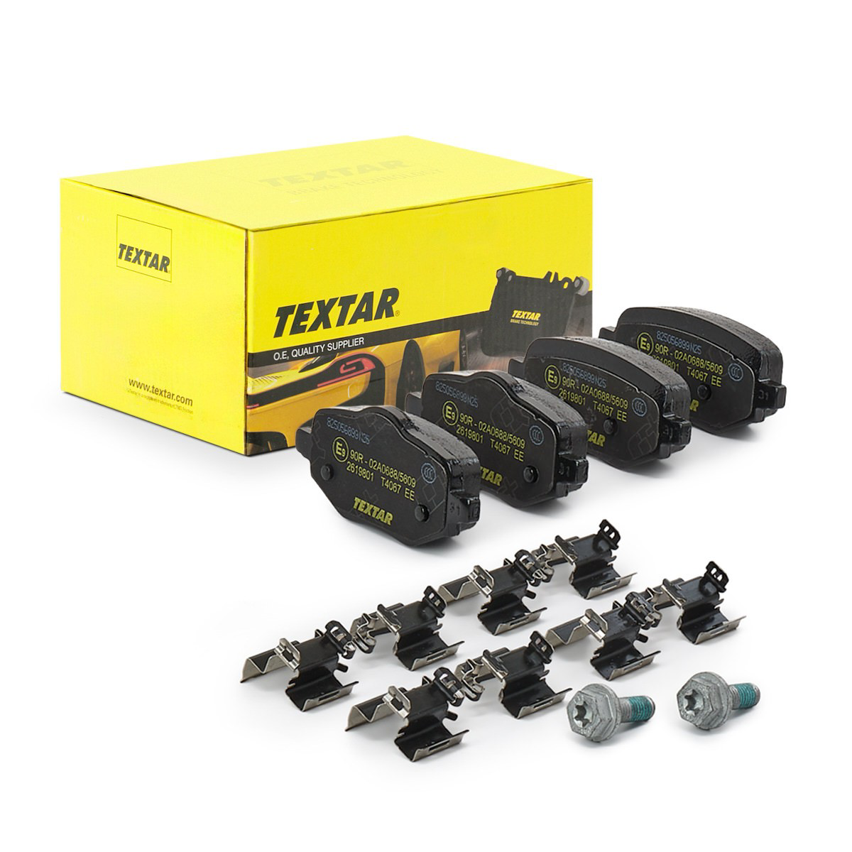 Pastillas de freno traseras 2619801 Textar