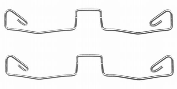 Juego de resortes de sujeción de pastillas de freno delanteras Audi A6 C5 sedán (4B2, 4B4) (1997 - 2005) precio, desde 11,21 EUR