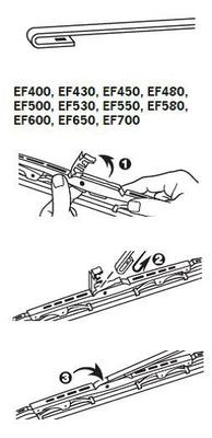 Comprar Limpiaparabrisas delanteras Mercedes C  W202