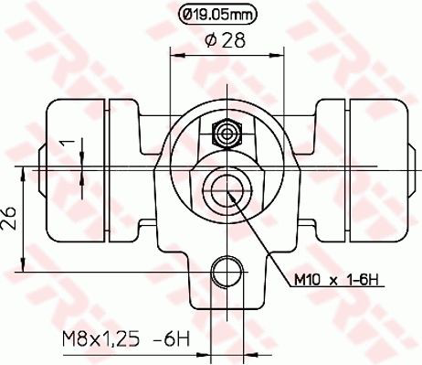 Comprar Cilindro de freno de rueda trasera Mercedes Sprinter II 3,5-t 906