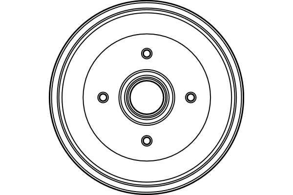 Comprar DB4156 TRW Tambor de freno trasero