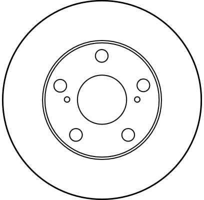 Comprar DF1430 TRW Freno de disco delantero
