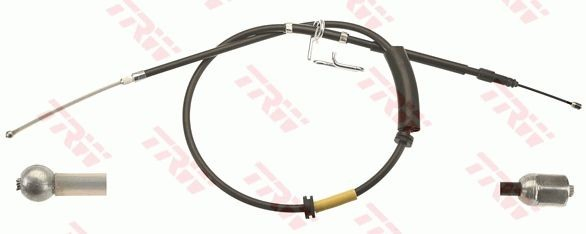  Cable de freno de mano trasero derecho Land Rover Freelander 2
