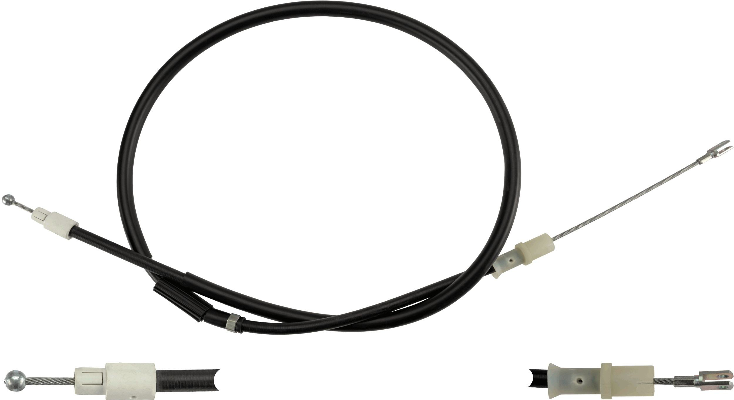 Cable de freno de mano trasero derecho/izquierdo para Mercedes Sprinter II 3,5-t 906
