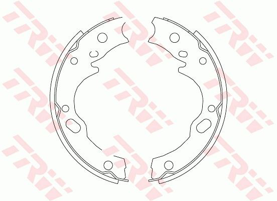 Zapatas de freno de mano Nissan/Infiniti 3616089TA0 precio, desde 23,26 EUR