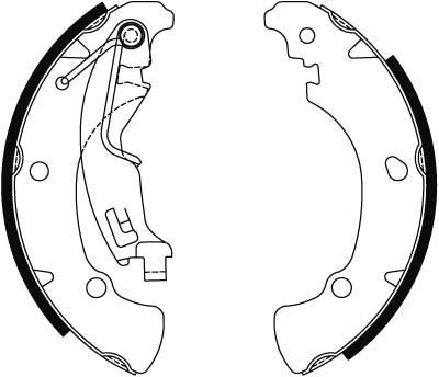 Comprar 564250 VALEO Zapatas de freno