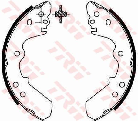 Zapatas de freno de tambor traseras TRW GS8551 precio, desde 42,98 EUR