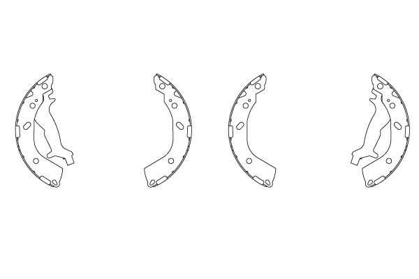 Zapatas de freno de tambor traseras TRW GS8737 precio, desde 29,47 EUR