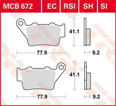 Comprar 07BB02CC Brembo Pastillas de freno traseras