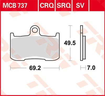 5910029840 Suzuki Pastillas delanteras