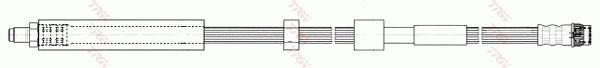 Latiguillos de freno delantero Citroen C4 GRAND PICASSO I monovolumen (UA) (2006 - 2013) precio, desde 11,36 EUR