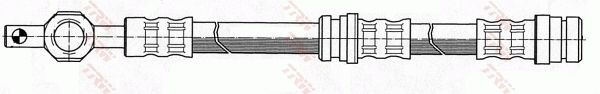 Tubo flexible de frenos delantero Mazda 626 II
