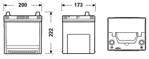 TB504 Tudor Batería Start-Stop