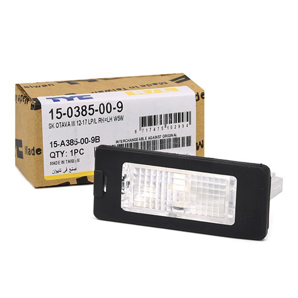 Lampara de matricula TYC 150385009 precio, desde 15,34 EUR
