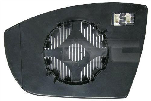 Cristal de retrovisor exterior derecho TYC 31001271