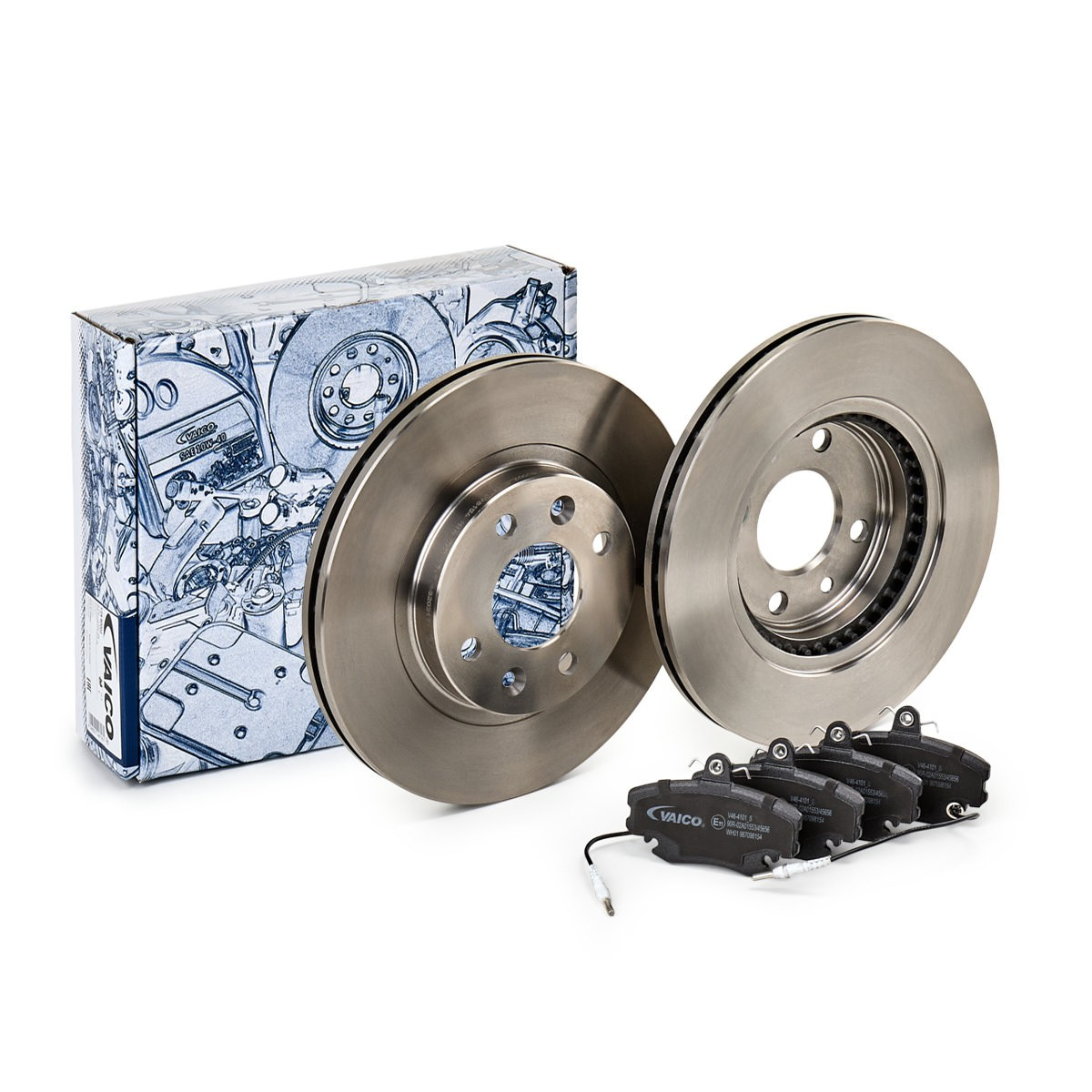  Juego de reparación de frenos delanteros Renault Kangoo 1