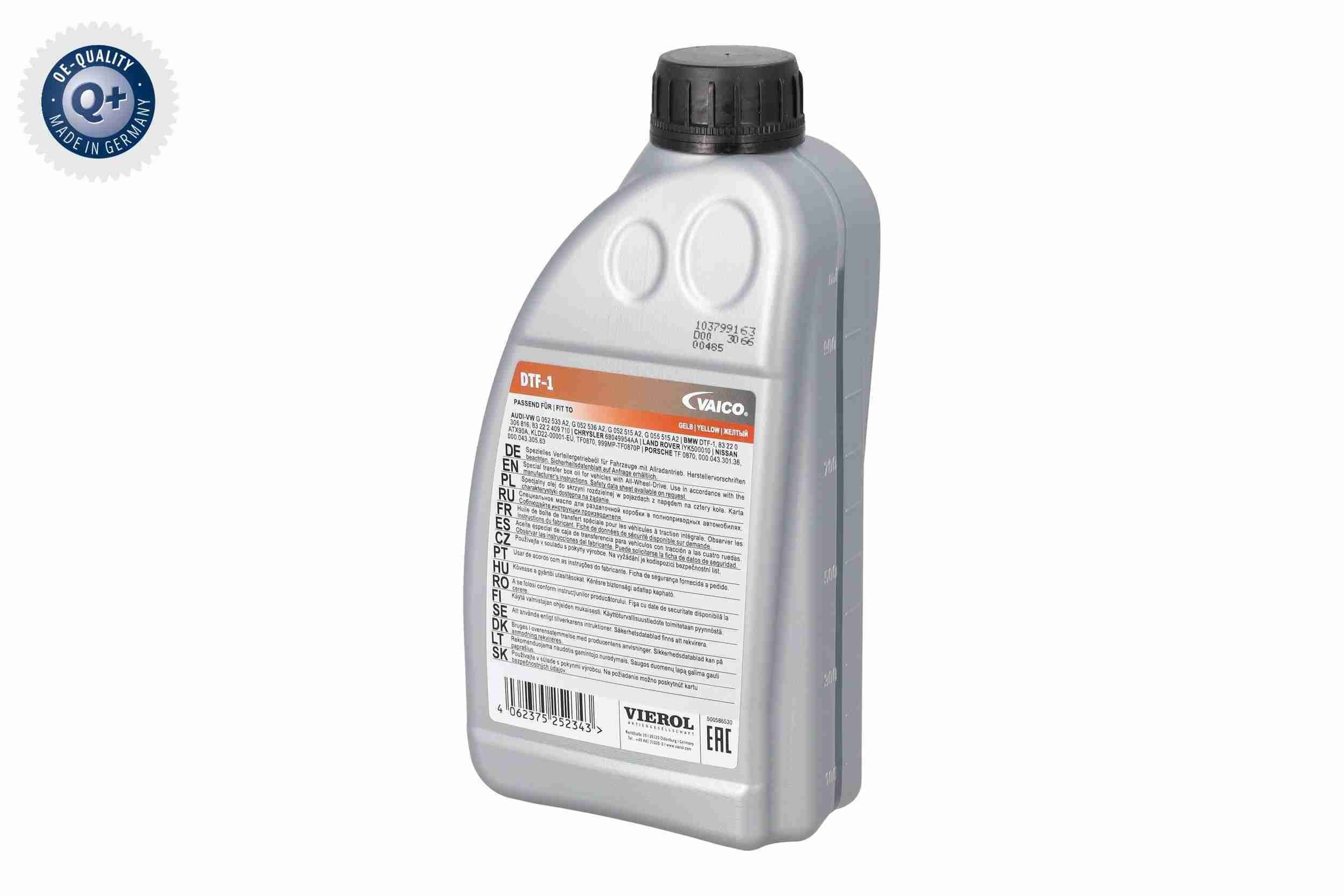 Aceite para transmisión automática  VEMO/Vaico V600430 precio, desde 27,14 EUR