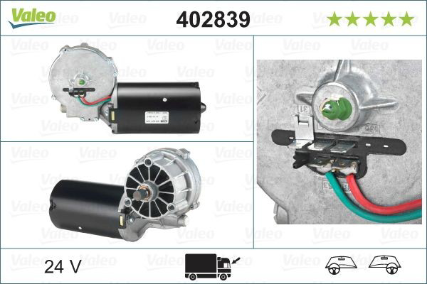402839 VALEO Motor del limpiaparabrisas