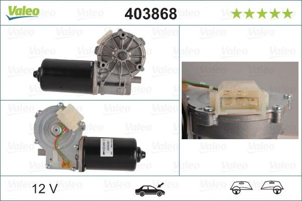Motor limpiaparabrisas 403868 VALEO