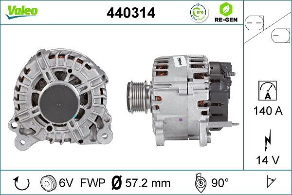Generador VALEO 440314