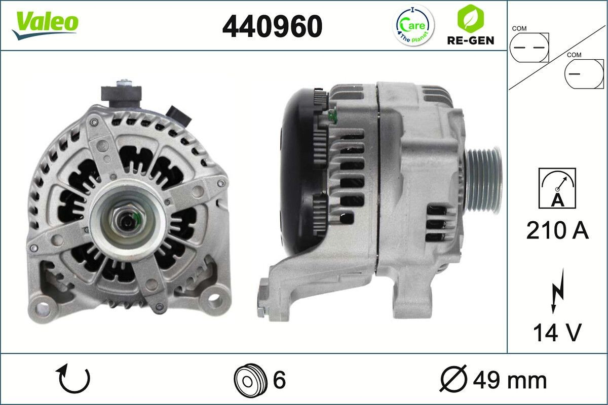 Alternador de coche BMW 7  (2015-2022)