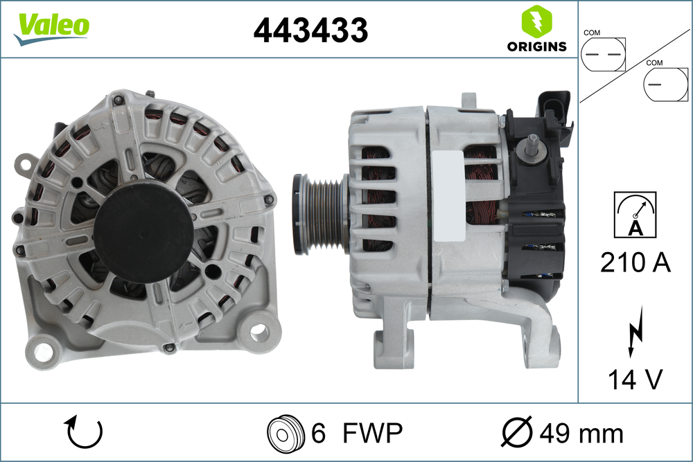 Alternador para Alfa Romeo Giulia 952