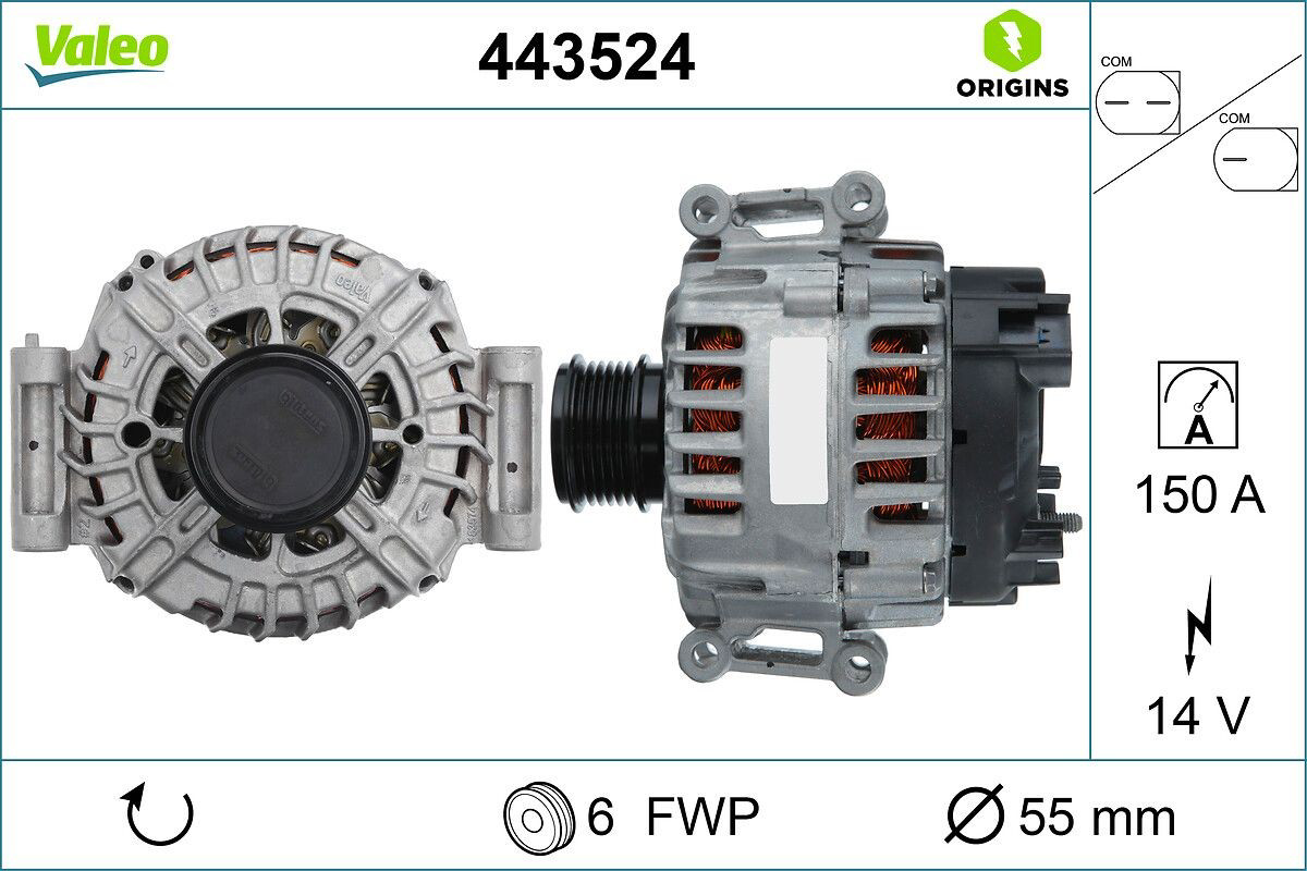 Comprar 443524 VALEO Dynamo