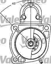 458183 VALEO Arranque motores