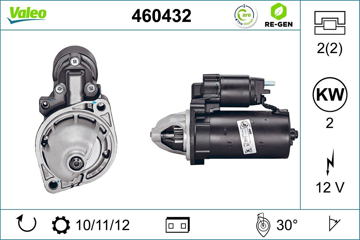 Comprar 460432 VALEO Motores de arranque