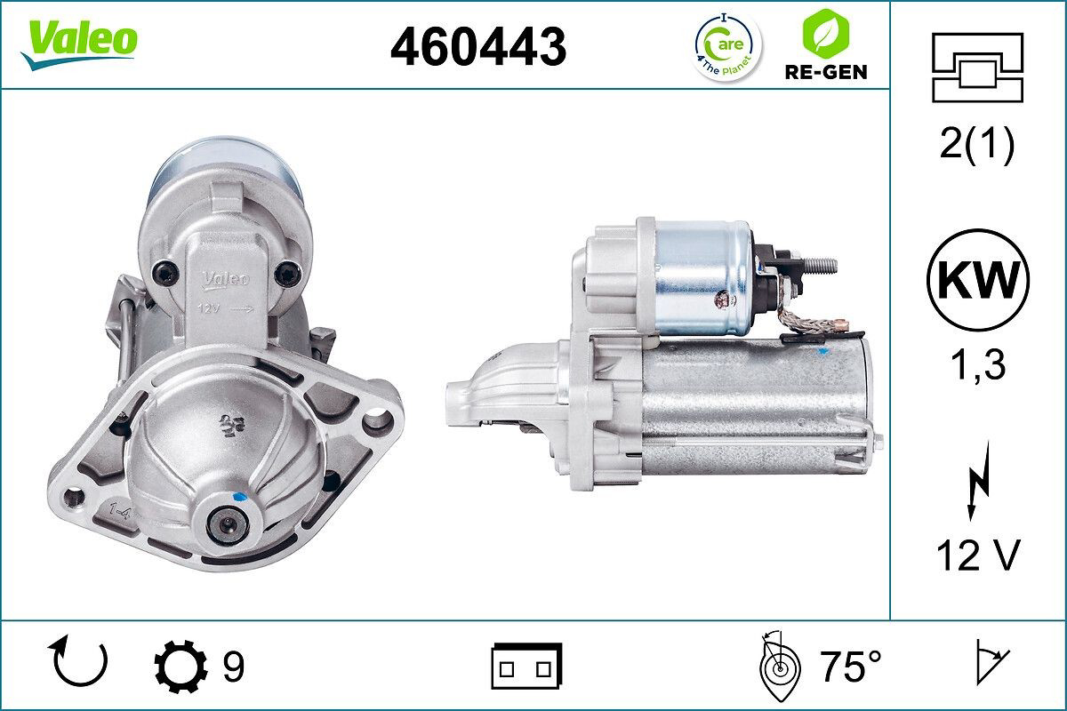 Arrancador VALEO 460443