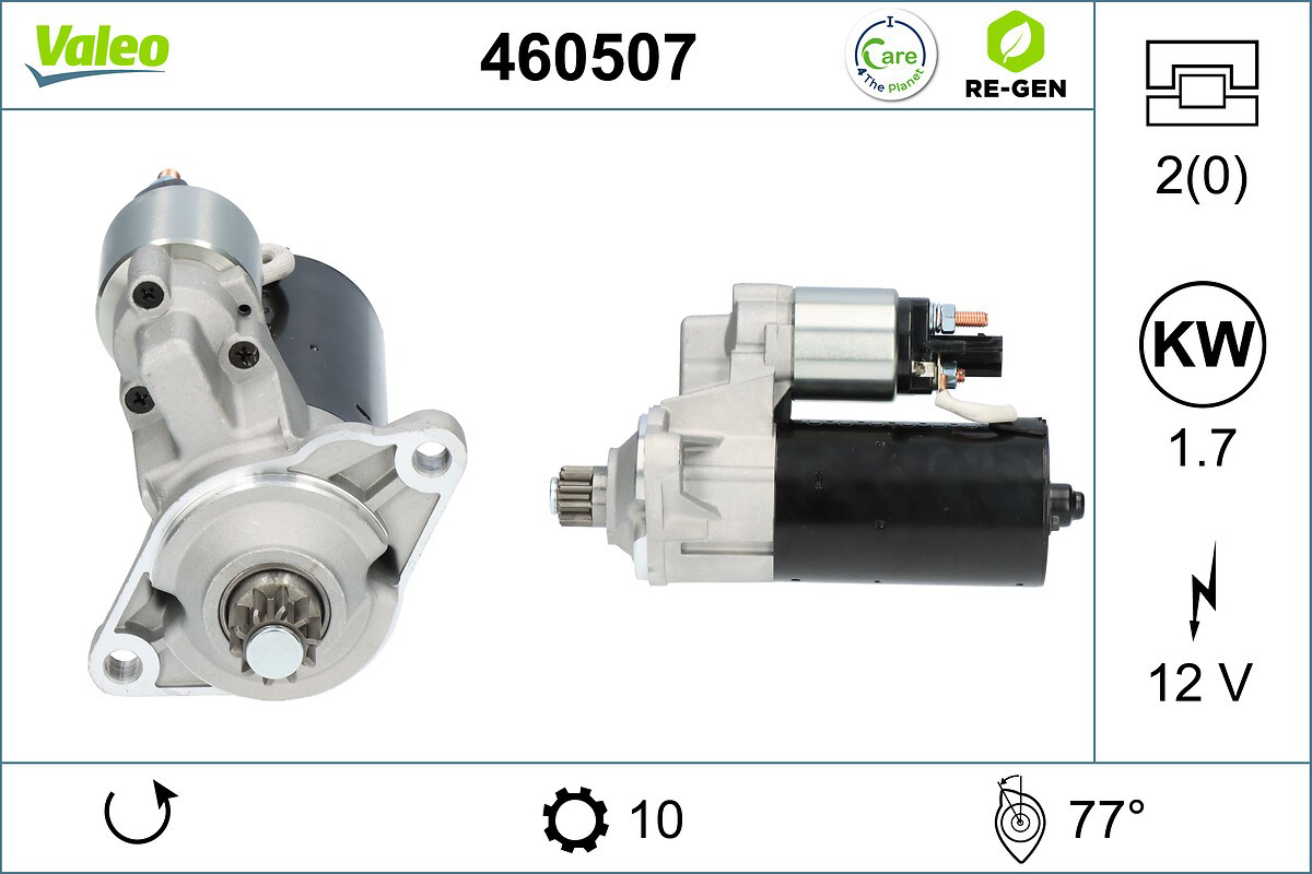 Comprar 460507 VALEO Motores de arranque