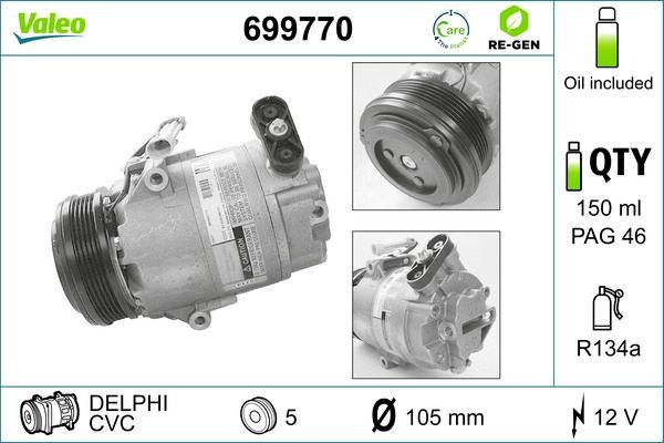 Comprar Compresor de aire acondicionado Opel Combo A 
